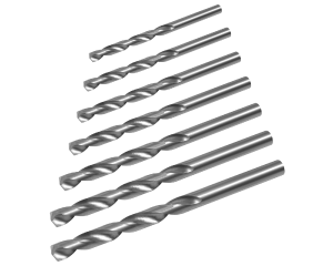 Wiertła do metalu 7 szt. zestaw Rebel RB-1124