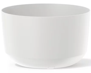 Doniczka niska 34 cm biała Prosperplast Gracia Standard