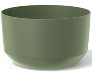 Doniczka okrągła niska 20 cm zielona Prosperplast Gracia Standard