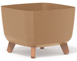 Doniczka 29 cm naturo Prosperplast Gracia Square Eco Wood