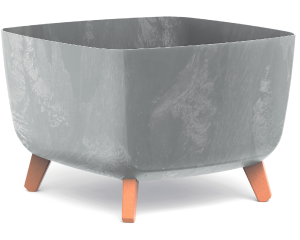 Donica szara 39 cm Prosperplast Gracia Square Beton Effect