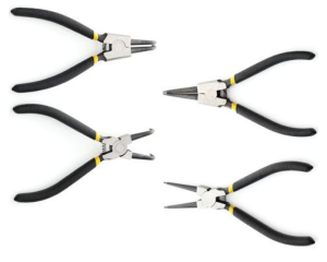 Zestaw 4 szczypiec do pierścieni segera 7" Kraft Dele