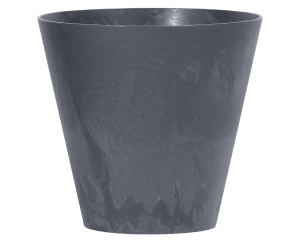 Doniczka okrągła antracyt 20 cm Prosperplast Tubus Beton Effect