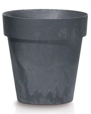 Donica okrągła antracyt 12 l Cube Beton Effect