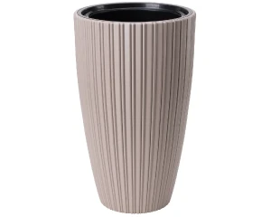 Donica wysoka beżowa 48 cm Mika Slim