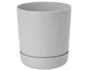 Doniczka okrągła Form-Plastic szara 15 cm Satina
