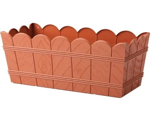 Doniczka podłużna Form-Plastic 40 cm terakota