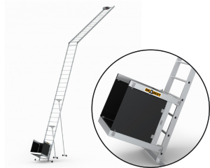 Winda dekarska z podnośnikiem 6,5 m Drabest