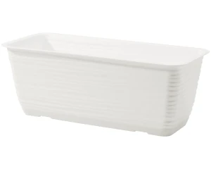 Skrzynka balkonowa Form-Plastic biała 49 cm Sahara