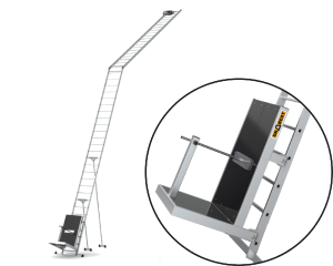 Winda do paneli fotowoltaicznych drabinowa 6,5 m
