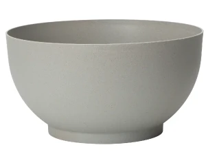 Doniczka okrągła platyna 29,5 cm Form-Plastic Satina Eco Wood