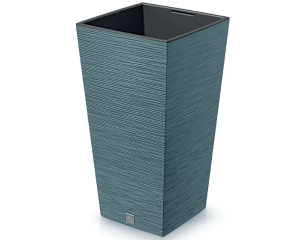 Donica wysoka niebieska 91,5 l Prosperplast Furu Square