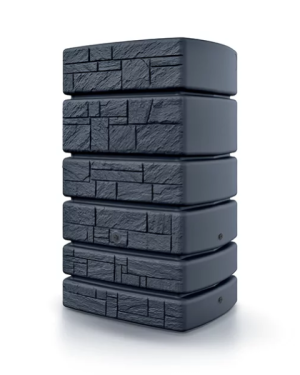 Zbiornik na deszczówkę Prosperplast Tower Stone 500L antracyt