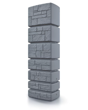 Zbiornik na deszczówkę Prosperplast Tower Stone 350L szary