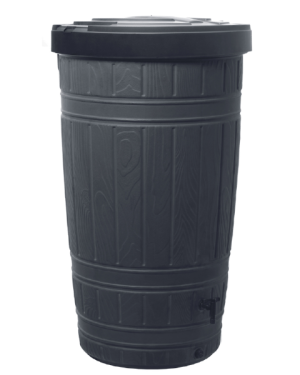 Zbiornik na deszczówkę 265 litrów czarny Woodcan