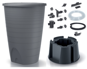 Zbiornik na deszczówkę - zestaw Peruno Set 260 l