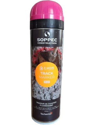 Spray geodezyjny fluorescencyjny Track Marker 500ml różowy Soppec
