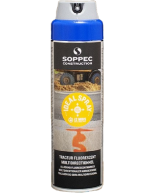 Farba do znakowania drzew niebieska fluorescencyjna 500 ml Soppec Ideal