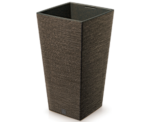 Donica kawowa 60L z wkładem Prosperplast Furu Square Eco Wood