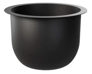 Wkład do kwietnika stojącego czarny 24 cm Standy