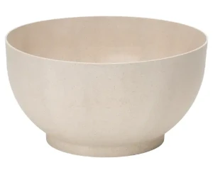 Doniczka niska biała 39 cm Form-Plastic Satina Eco Wood