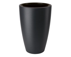 Donica wysoka 48 cm Gobi Slim antracytowa Form-Plastic