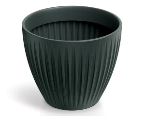 Doniczka okrągła antracytowa 30 cm Latia Round