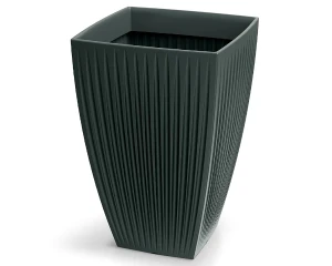 Donica wysoka antracyt 40 x 40 cm Latia Square High