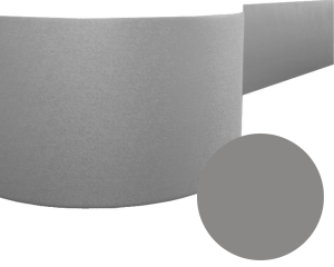 Odbojnica elastyczna 31 cm x 3,45 mb kolor 10 - Biel Kremowa Flat