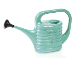 Konewka ogrodowa 2 litry zielona szałwia Zebra