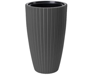 Donica wysoka 58 cm z wkładem Form-Plastic Mika Slim