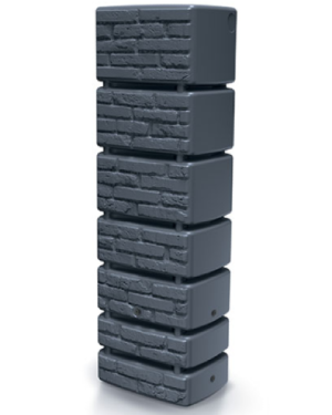 Zbiornik na deszczówkę 350L antracyt Prosperplast Tower Brick