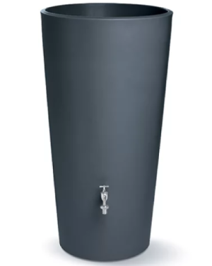 Zbiornik do rynny 150 l szary Prosperplast Rainbowl Flower