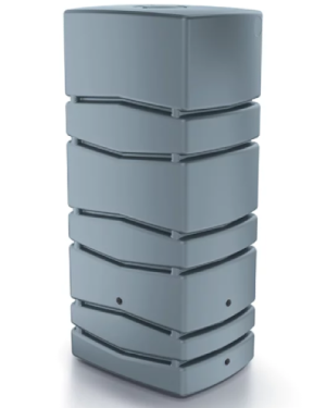 Zbiornik na wodę deszczową 650 l szary Aqua Tower