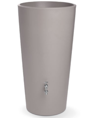Zbiornik na deszczowkę 150 l mocca Rainbowl Flower