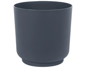 Doniczka okrągła antracyt 25 cm Form-Plastic Eco Sleek