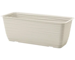Doniczka długa Form-Plastic szara 49 cm Sahara