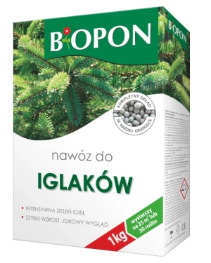 Nawóz do iglaków i drzew iglastych 1 kg BOPON