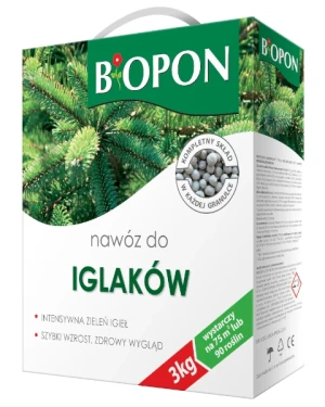 Nawóz do iglaków i drzew iglastych 3 kg BOPON