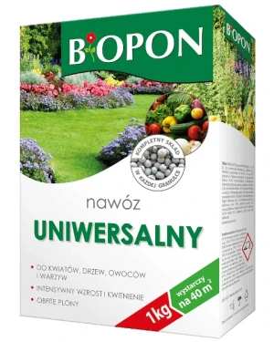 Nawóz uniwersalny do roślin zielonych i kwitnących 1 kg BOPON