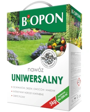 Nawóz uniwersalny do roślin zielonych i kwitnących 5 kg BOPON