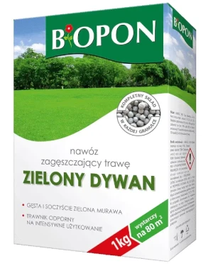 Nawóz do trawnika Zielony Dywan 1 kg BOPON