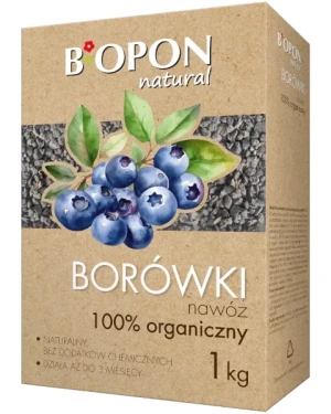 Nawóz 100% organiczny do borówek 1 kg BOPON