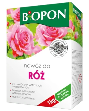 Nawóz do róży 1 kg granulowany BOPON