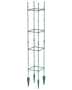 Kwadratowa podpórka do roślin 29x29x120 cm Floo Supports