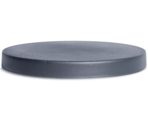 Podstawa pod donicę z kółkami 39 cm niska antracyt