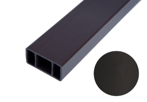 Sztacheta plastikowa 150 cm 54 x 27 mm czarna