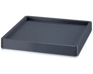 Podstawa pod doniczkę antracyt na kółkach 44 cm kwadrat