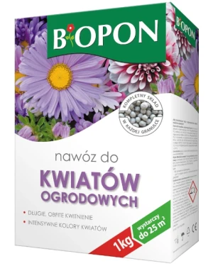 Nawóz do kwiatów ogrodowych 1 kg BOPON