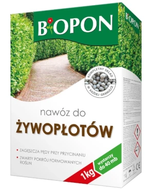 Nawóz do żywopłotu 1 kg Biopon